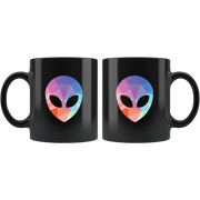 Alien Head Outer Space UFO Extraterrestrial Geek Gift Coffee Mug 11 oz - Panvola