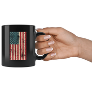 American Flag Independence Day Inspiring Patriotic Coffee Mug 11 oz - Panvola