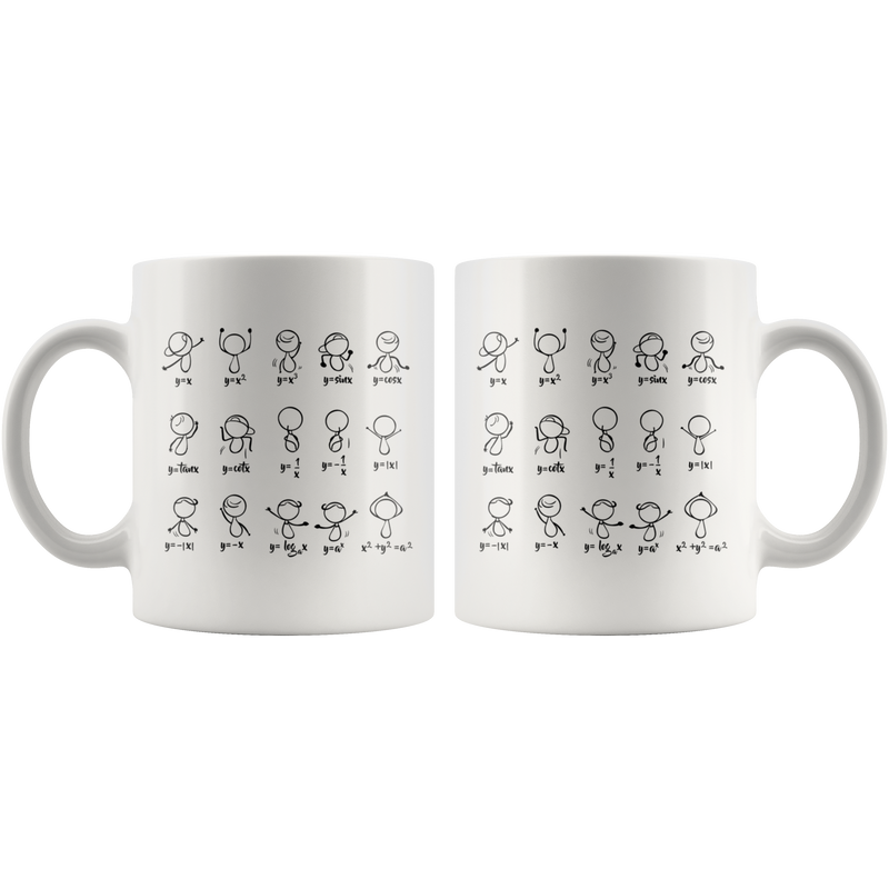 Algebra Dance Humorous Gift For Math Teachers Funny Coffee Mug 11 oz.