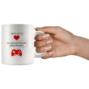 Video Game Gift I Vow To Love You Even When You're 50 Playing Video Games Mug 11 oz - Panvola