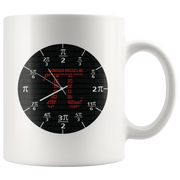 Pi Art Math Trigonometry Circle Funny Ceramic Mug.