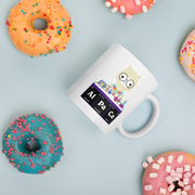 Alpaca Periodic Table Elements Chemistry Gift Coffee Ceramic Mug 11 oz.