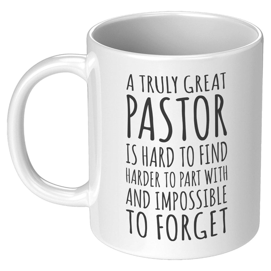 A Truly Great Pastor Ceramic Coffee Mug 11 oz, image 2 of 5