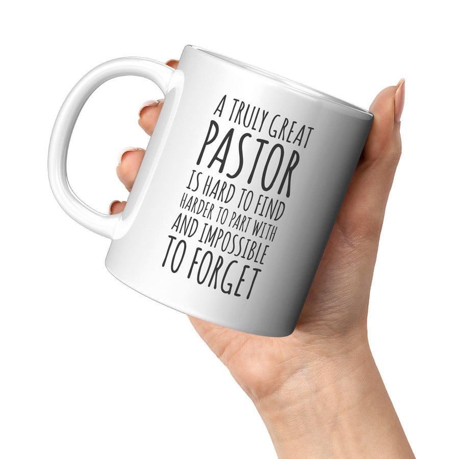 A Truly Great Pastor Ceramic Coffee Mug 11 oz, image 3 of 5