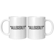 Allegedly Lawyer Graduation Coffee Mug 11oz White - Panvola