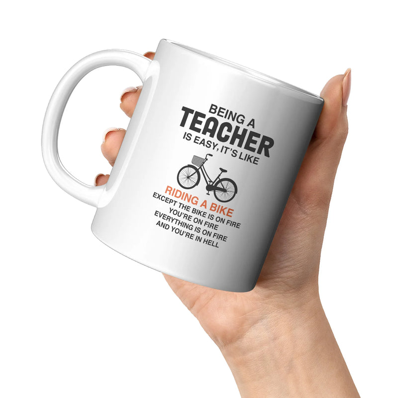 Being A Teacher is Easy, It's Like Riding A Bike On Fire and You're in Hell - Panvola