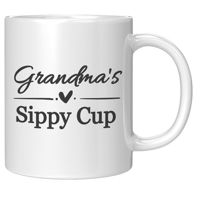 Grandma's Sippy Cup Grandma Coffee Mug 11 oz White