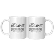 Hairapist Definition Mug Hair Stylist Coffee Mug 11 oz - Panvola