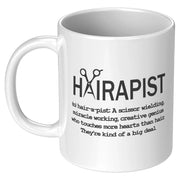 Hairapist Definition Mug Hair Stylist Coffee Mug 11 oz - Panvola
