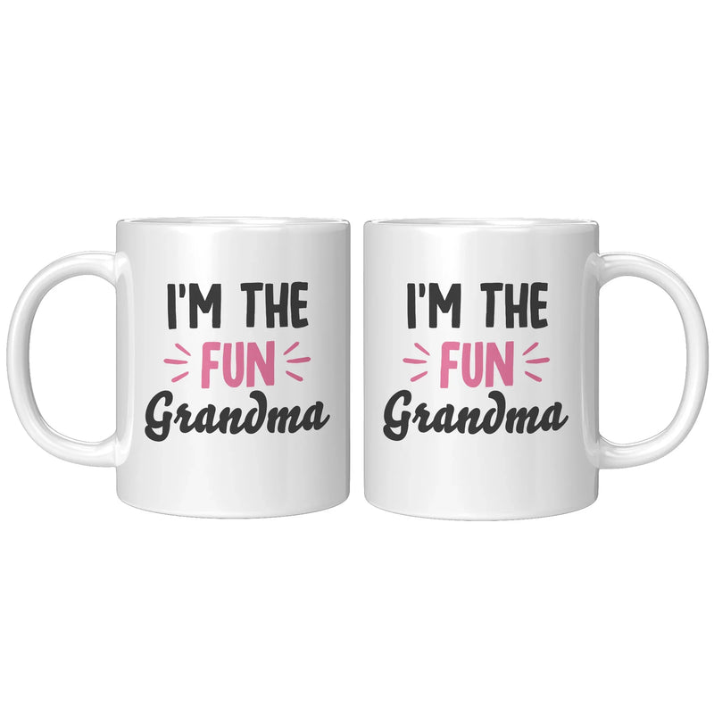 I'm the Fun Grandma Coffee Mug 11oz White - Panvola