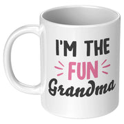 I'm the Fun Grandma Coffee Mug 11oz White - Panvola