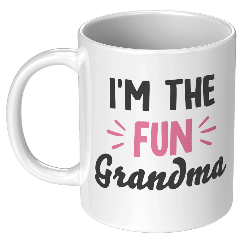 I'm the Fun Grandma Coffee Mug 11oz White - Panvola