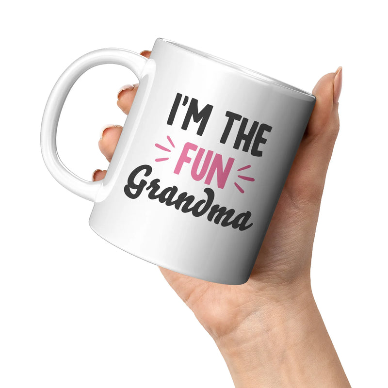 I'm the Fun Grandma Coffee Mug 11oz White - Panvola