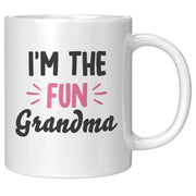 I'm the Fun Grandma Coffee Mug 11oz White - Panvola