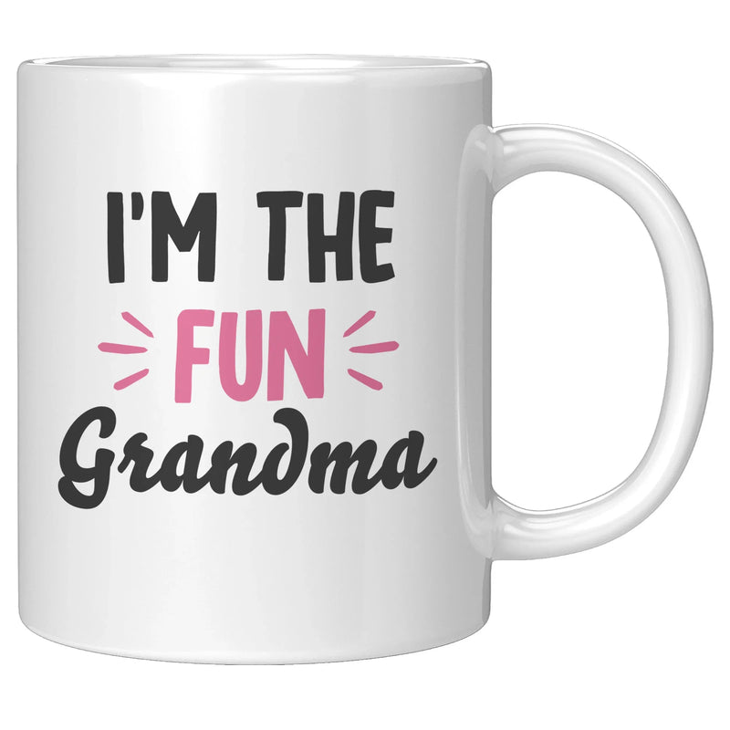 I'm the Fun Grandma Coffee Mug 11oz White - Panvola