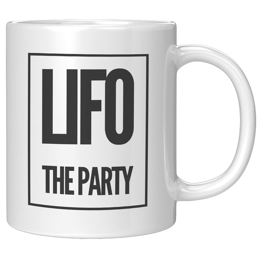 Lifo The Party Accountant Accounting Coffee Mug 11oz White.