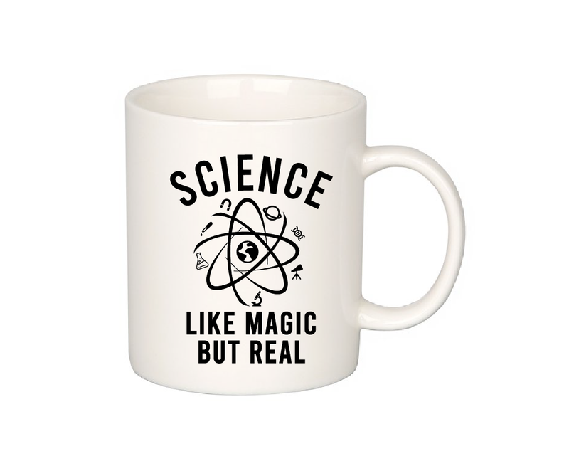 Science Like Magic But Real Science Lover Teacher Coffee Mug 11oz.