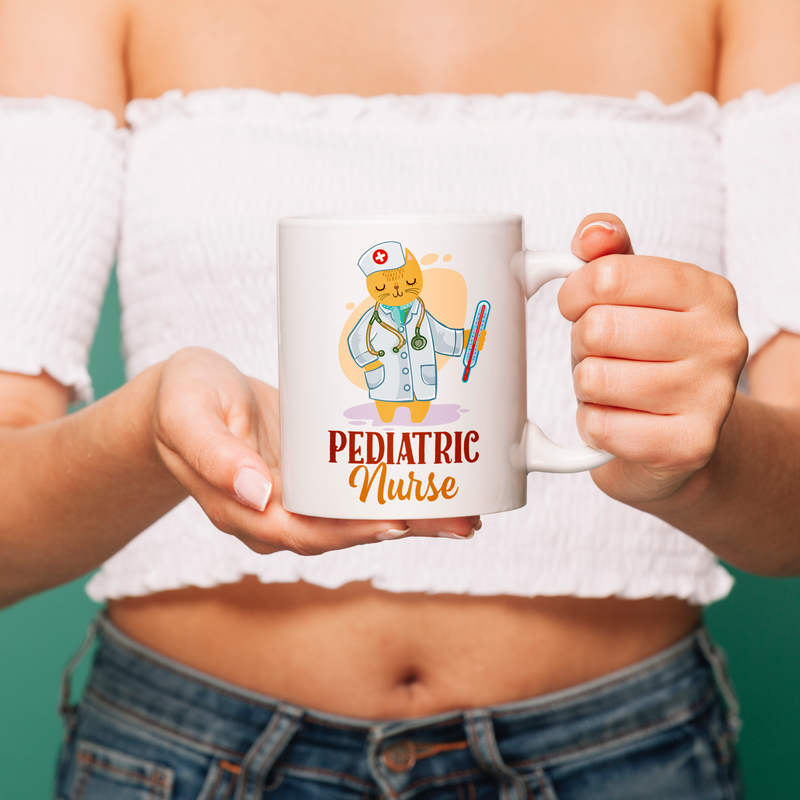 Pediatric Nurse Medical Gift Idea Coffee Mug 11oz
