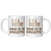 Prepare For The Alpacalypse Alpaca Coffee Mug 11 oz - Panvola