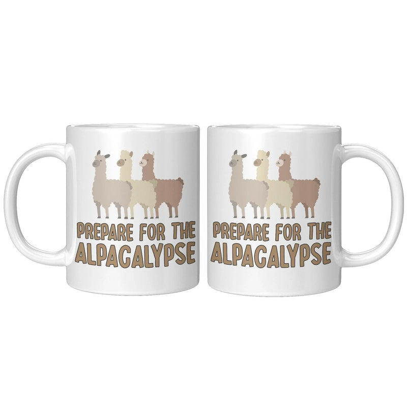 Prepare For The Alpacalypse Alpaca Coffee Mug 11 oz - Panvola
