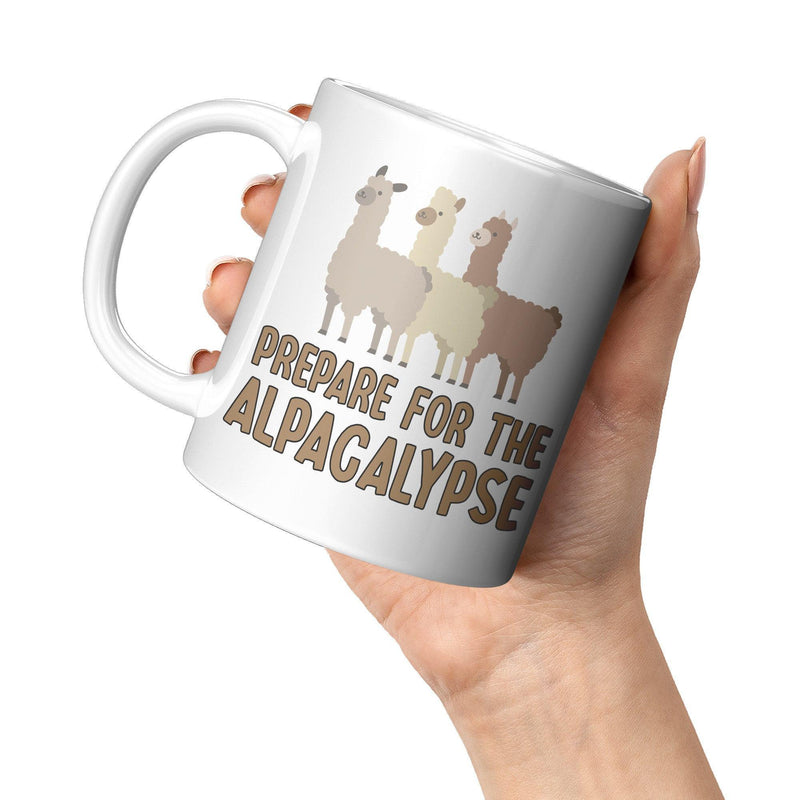 Prepare For The Alpacalypse Alpaca Coffee Mug 11 oz - Panvola