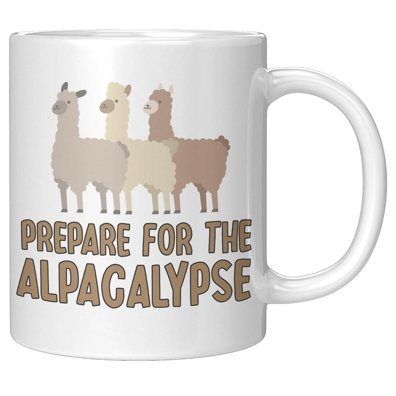 Prepare For The Alpacalypse Alpaca Coffee Mug 11 oz - Panvola