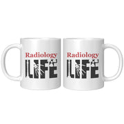 Radiology Life Radiology Tech Gifts Coffee Mug 11 oz - Panvola