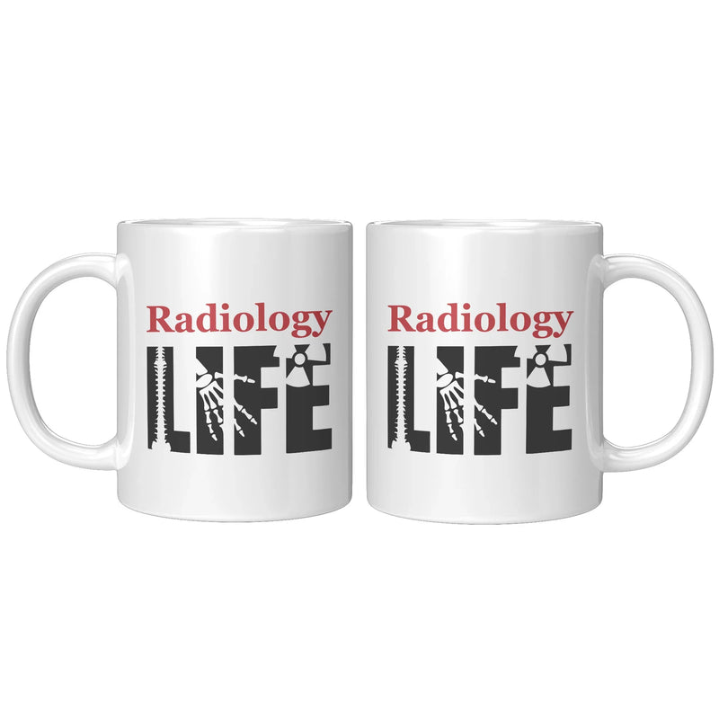 Radiology Life Radiology Tech Gifts Coffee Mug 11 oz - Panvola