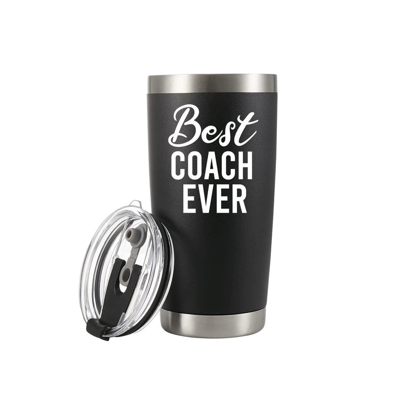 Best Coach Ever Sports Trainor Vacuum Insulated Stainless Steel Tumbler - Panvola