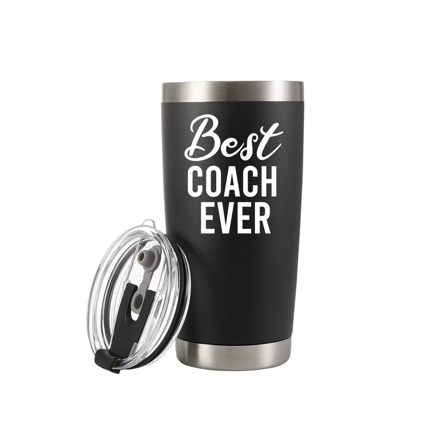 Best Coach Ever Sports Trainor Vacuum Insulated Stainless Steel Tumbler, image 2 of 5