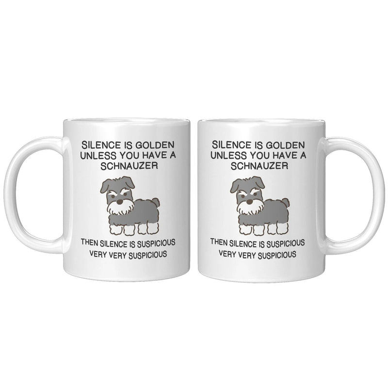 Silence Is Golden Unless Coffee Ceramic Mug 11 oz - Panvola