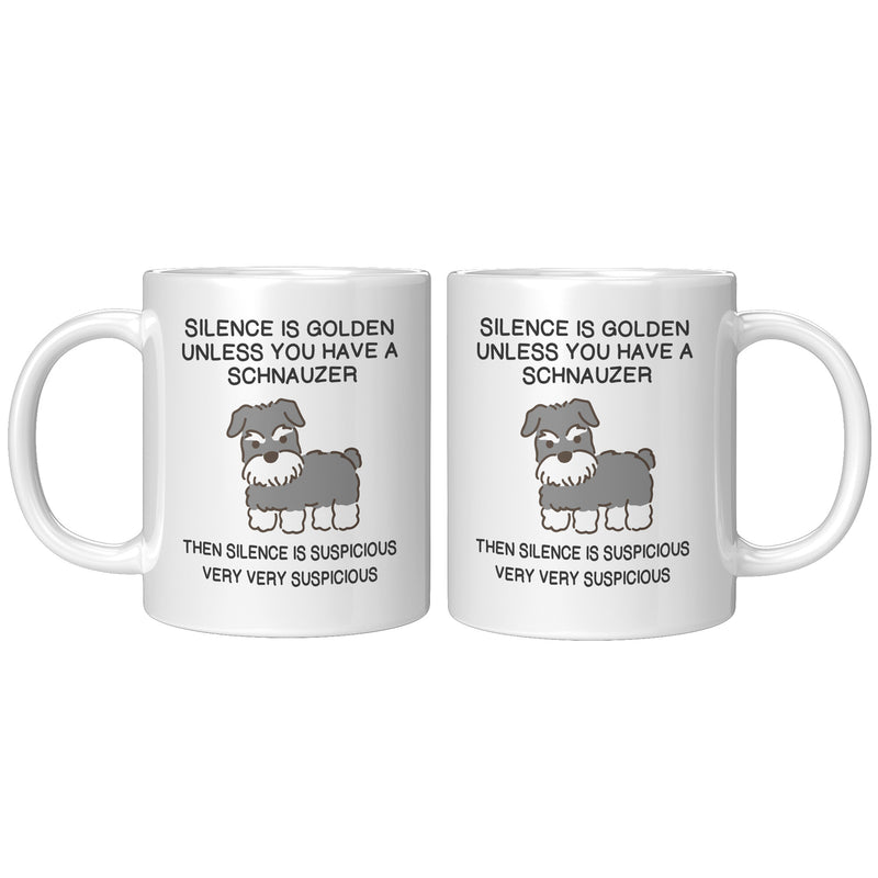 Silence Is Golden Unless Coffee Ceramic Mug 11 oz