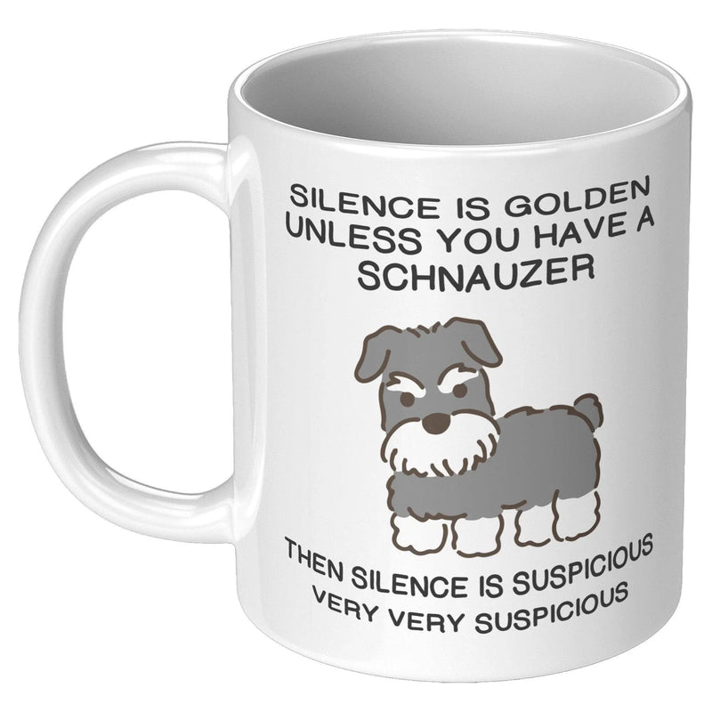 Silence Is Golden Unless Coffee Ceramic Mug 11 oz - Panvola