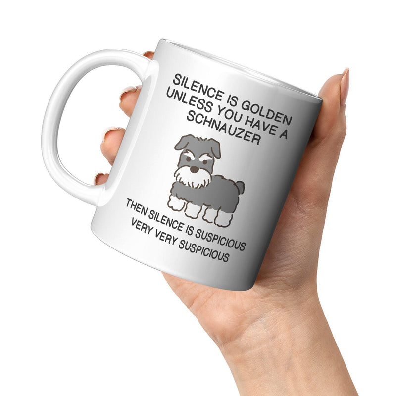 Silence Is Golden Unless Coffee Ceramic Mug 11 oz - Panvola