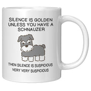 Silence Is Golden Unless Coffee Ceramic Mug 11 oz - Panvola