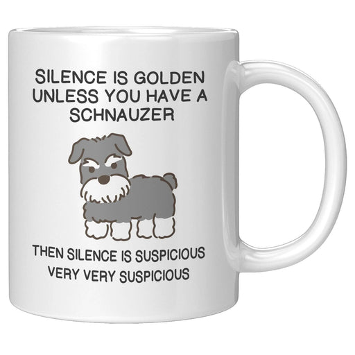 Silence Is Golden Unless Coffee Ceramic Mug 11 oz - Panvola