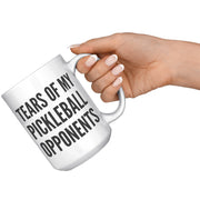 Tears of My Pickleball Opponents Coffee Mug 15 oz - Panvola