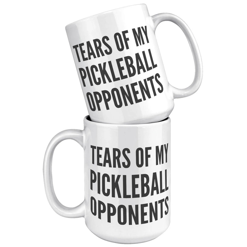 Tears of My Pickleball Opponents Coffee Mug 15 oz - Panvola