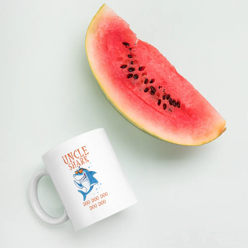 Uncle Shark Doo Doo Family Matching Dance Craze Gift Mug - Panvola