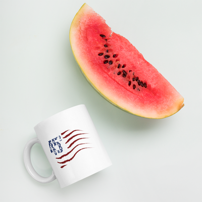 Pro Trump Political Gifts - 45 Squared Squad USA 2020 White Coffee Mug 11 oz