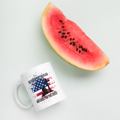 Patriotic Gifts - We Stand For The Flag And Kneel For The Cross Coffee Mug 11 oz