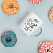 I Just Freaking Love Owls Ok Pet Lover Statement Nocturnal Animal Gifts White Mug 11oz - Panvola