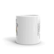 I Just Freaking Love Owls Ok Pet Lover Statement Nocturnal Animal Gifts White Mug 11oz - Panvola