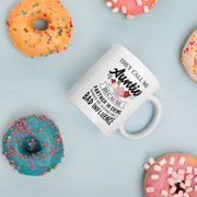 They Call Me Auntie Because Partner Makes Me Sound Like Appreciation Mug 11 oz - Panvola