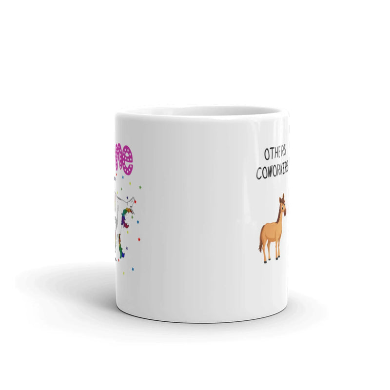 Other Coworkers Me Unicorn Gift Idea Ceramic Coffee Mug 11 oz - Panvola