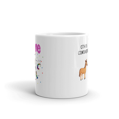 Other Coworkers Me Unicorn Gift Idea Ceramic Coffee Mug 11 oz