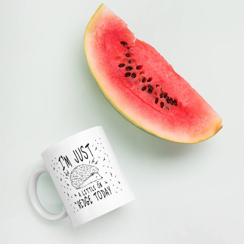 Sarcastic I'm Just A Little On Hedge Today Hedgehog Animal Coffee Mug 11 oz - Panvola