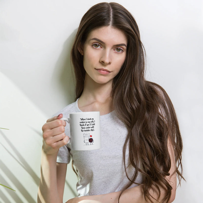 When I Dunk My Cookies In My Milk I Think Of You Presents Mug 11 oz - Panvola