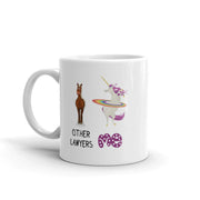Other Lawyers Unicorn Me Funny Attorney Appreciation Coffee Mug 11 oz - Panvola