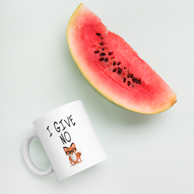 I Give No Fox Funny  Motivational Friendship Gift Coffee Mug 11 oz
